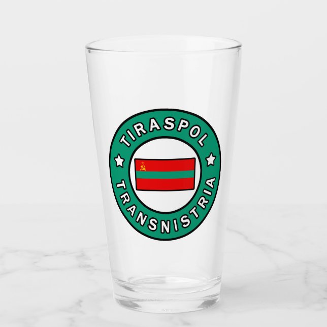 Tiraspol Transnistria Glaskopp (Framsida)