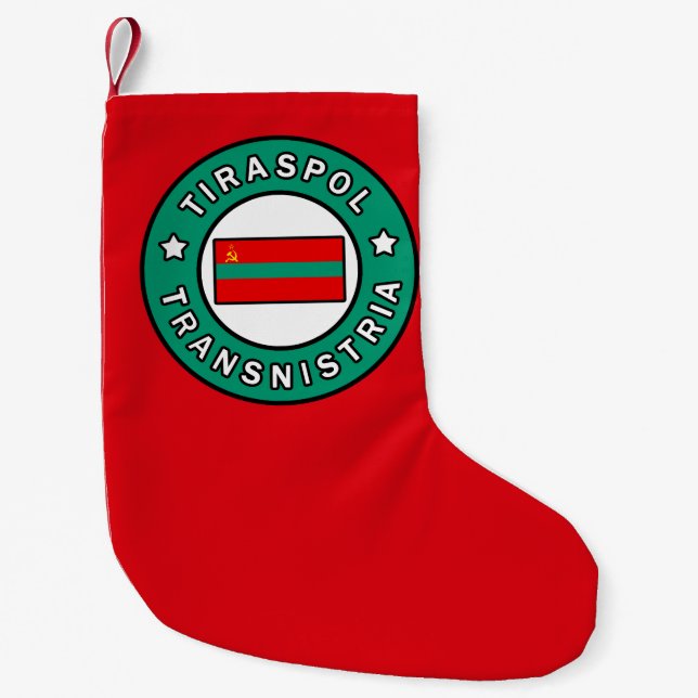 Tiraspol Transnistria Liten Julstrumpa (Framsidan)