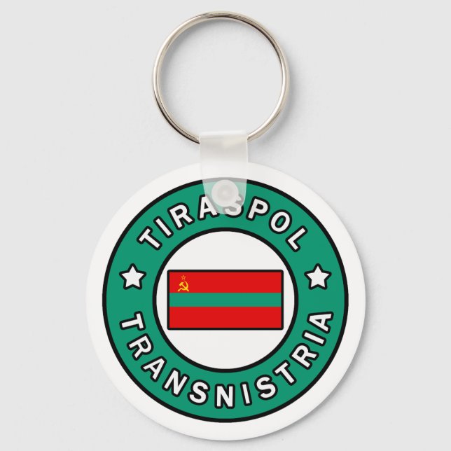 Tiraspol Transnistria Nyckelring (Framsida)
