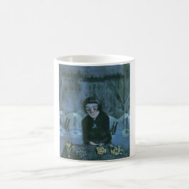 Tired Flower Girl (av Walter Gramatté) Kaffemugg