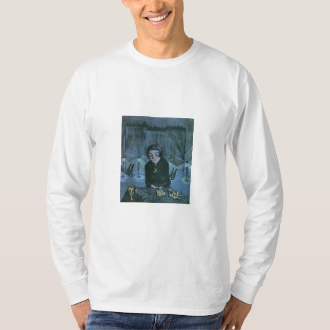Tired Flower Girl (av Walter Gramatté) T Shirt (Framsida)