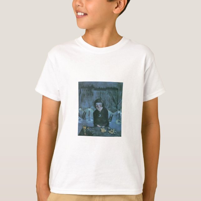 Tired Flower Girl (av Walter Gramatté) T Shirt (Framsida)