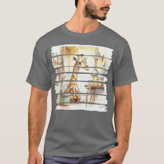 Tired Giraffes God Routine T Shirt