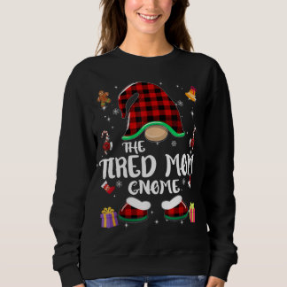 Tired Mamma Gnome Buffalo Play Red Matching Family T Shirt
