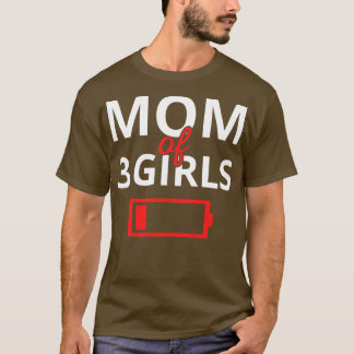Tired Mamma vid 3 flickor II T Shirt