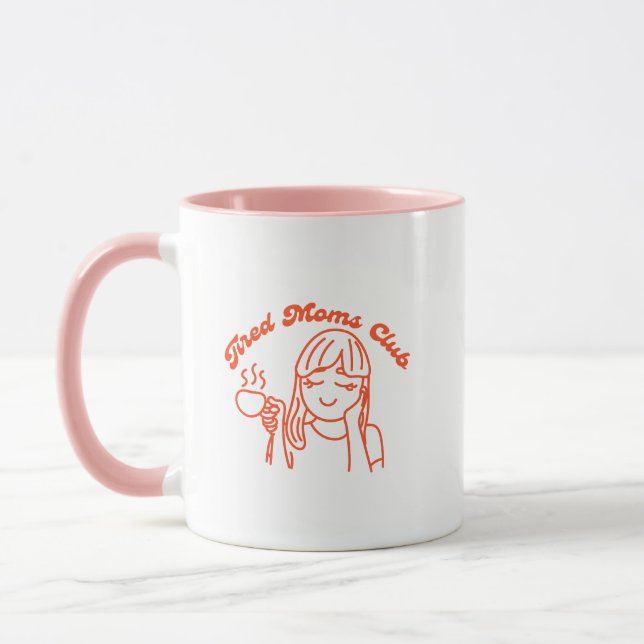 Tired Moms Club Mugg (Vänster)