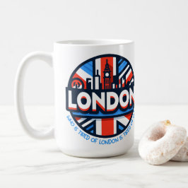 Tired of London Kaffemugg