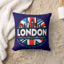 Tired of London Kudde