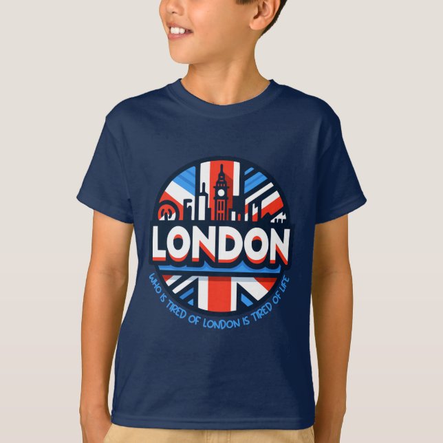 Tired of London T Shirt (Framsida)