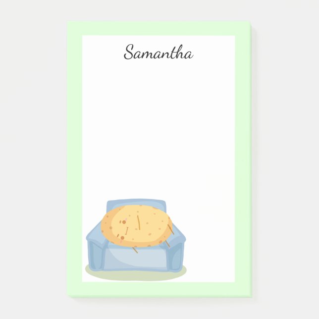 Tired Potato Post-it Block (Framsida)