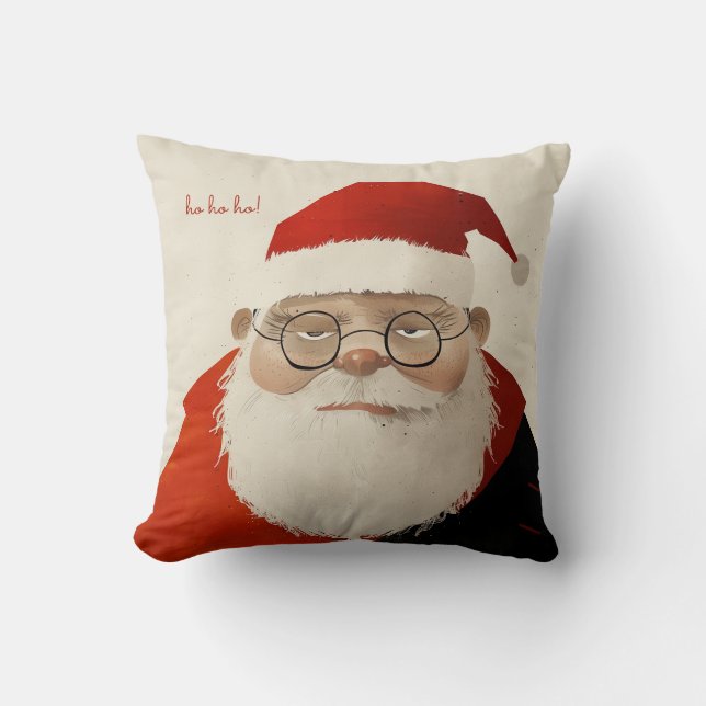 Tired Santa Kudde (Framsida)
