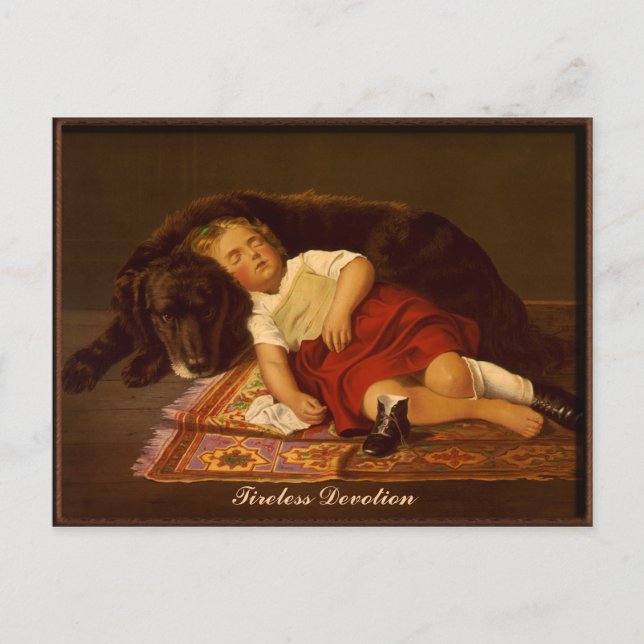 Tireless Devotion - vycard Vykort (Framsida)