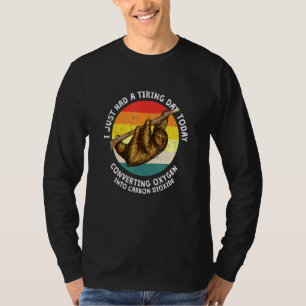 Tireringsdag som omvandlar syre till koldioxid S T Shirt