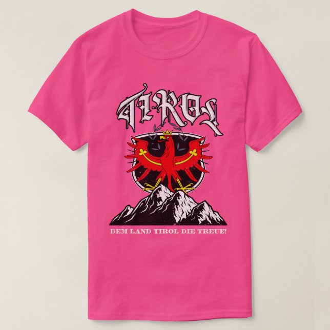 Tirol Tiroler Adler stereich T Shirt (Design framsida)