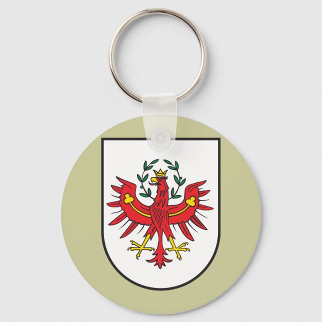 Tirol Wappen, Österrike Nyckelring (Framsida)