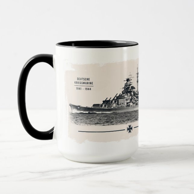 Tirpitz-mugg Mugg (Vänster)