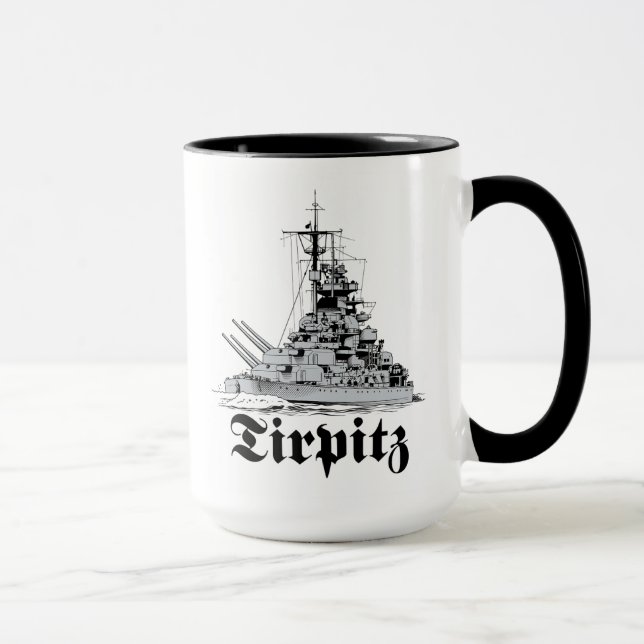 Tirpitz Sailors Mug Mugg (Höger)