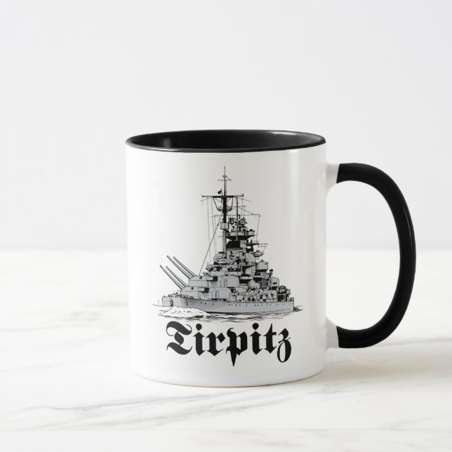 Tirpitz Sjöfolkets Mugg (Höger)