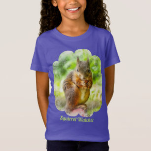 Tirrel Watcher Animal Painting Artwork Girls T Shirt