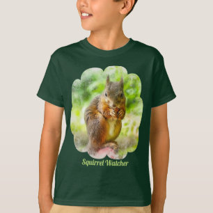 Tirrel Watcher Animal Painting Artwork Kids T Shirt