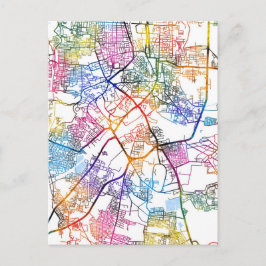 Tiruchirappalli Tamil Nadu City Map Vykort