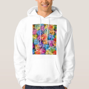Tiruchirappalli Tamil Nadu stadsplan Hoodie