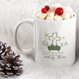 TIS: DEN KRISTNA Nativiteten 11 oz Jul Kaffemugg