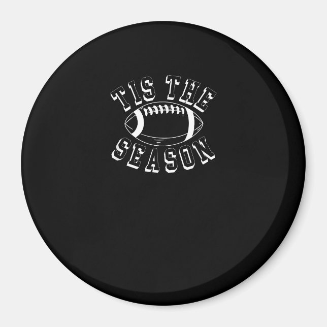 Tis fotboll för säsong hösten magnet (Framsidan)