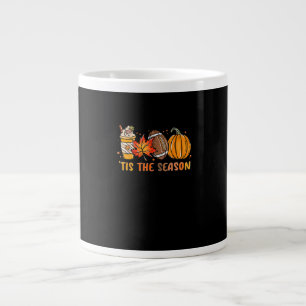 Tis fotboll för säsong, Thanksgiving Jumbo Mugg