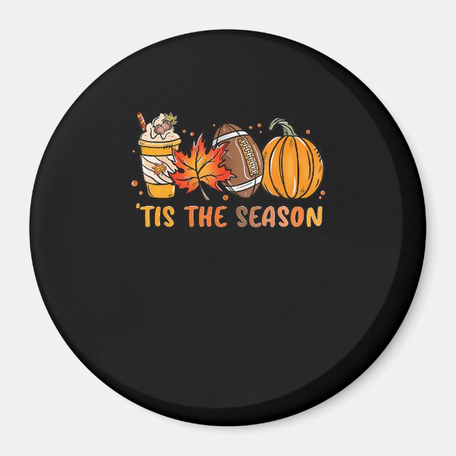 Tis fotboll för säsong, Thanksgiving Magnet (Framsidan)