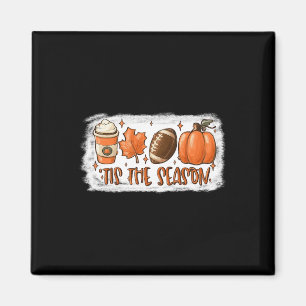 Tis fotbollsmatchen för säsong faller Thanksgiven  Magnet