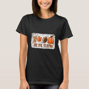 Tis fotbollsmatchen för säsong faller Thanksgiven T Shirt