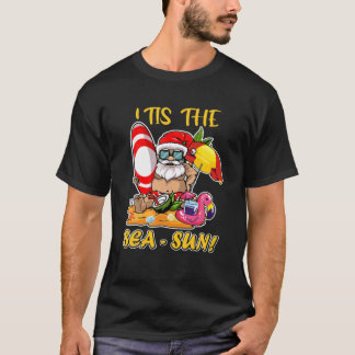 Tis Sea Sol Jultomten Xmax i juli sommar Va T Shirt