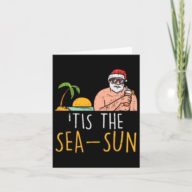 Tis Sea Sol Santa Beach, sommarjul i Ju Kort (Framsida)