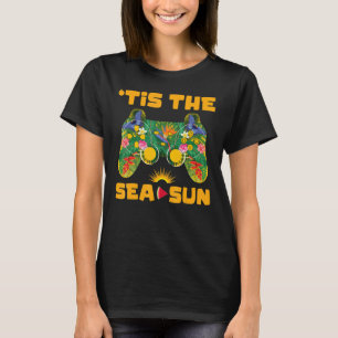 Tis Sea Sol Video Game Controller-spelsammanfattni T Shirt