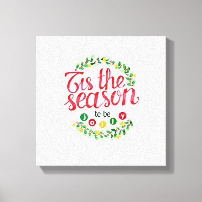 Tis Season Canvastryck (Framsida)