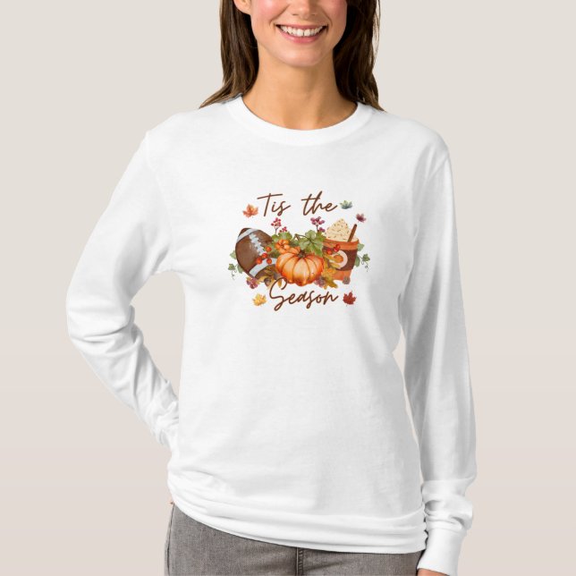 Tis Season | Fall Älskare T-Shirt (Framsida)