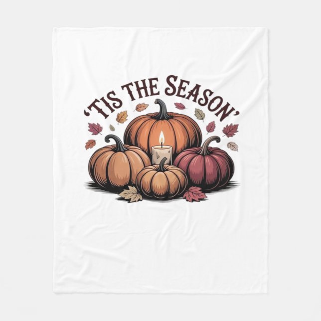 Tis Season Football Fleecefilt (Framsidan)