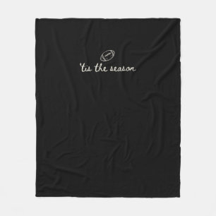 Tis Season Football Game Day Touchdown-säsong Fleecefilt