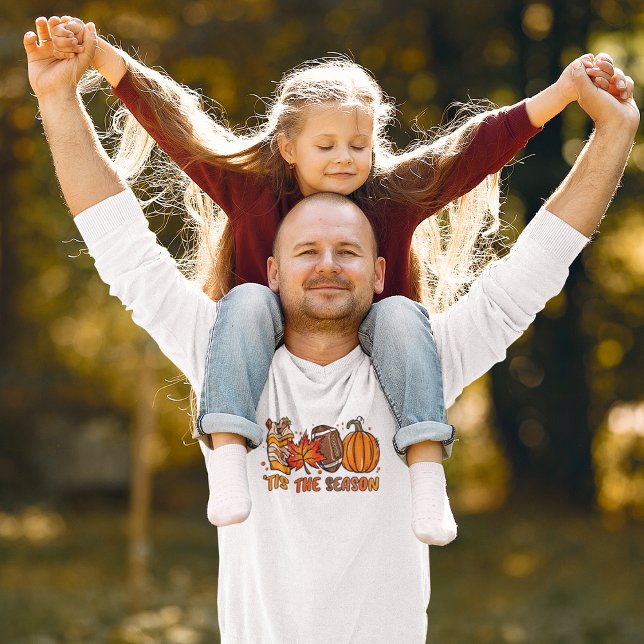 Tis Season Football Pumpkin Fall T Shirt (Tis the Season Football Pumpkin Fall T-shirt)