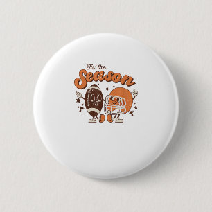 Tis Season Football Retro Halloween Kreativ S Knapp