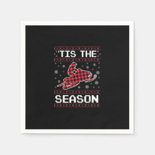 Tis Season Fotboll Pumpa Höst Fall Thanksgiving Pappersservett