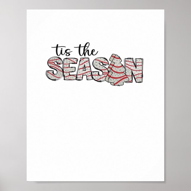 Tis Season Julgran Poster (Framsidan)
