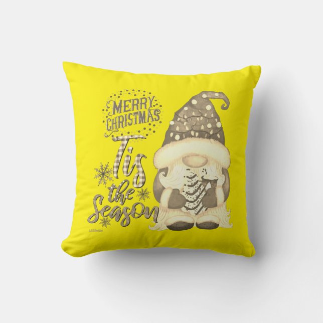 TIS: SEASON Lustiga jultomné Kudde (Framsida)