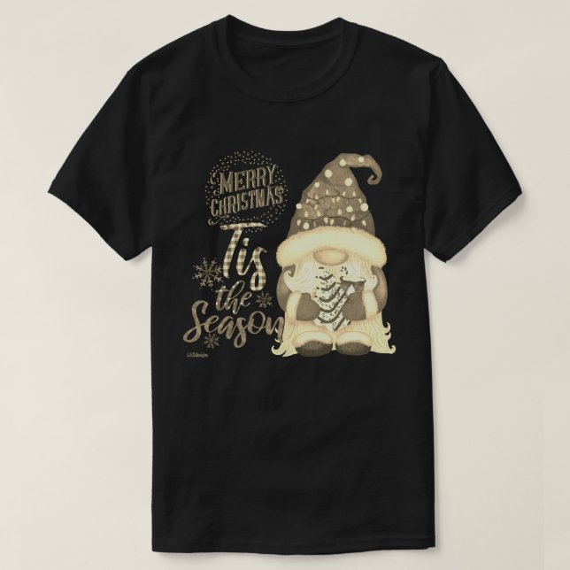 TIS: SEASON Lustiga jultomné T Shirt (Design framsida)