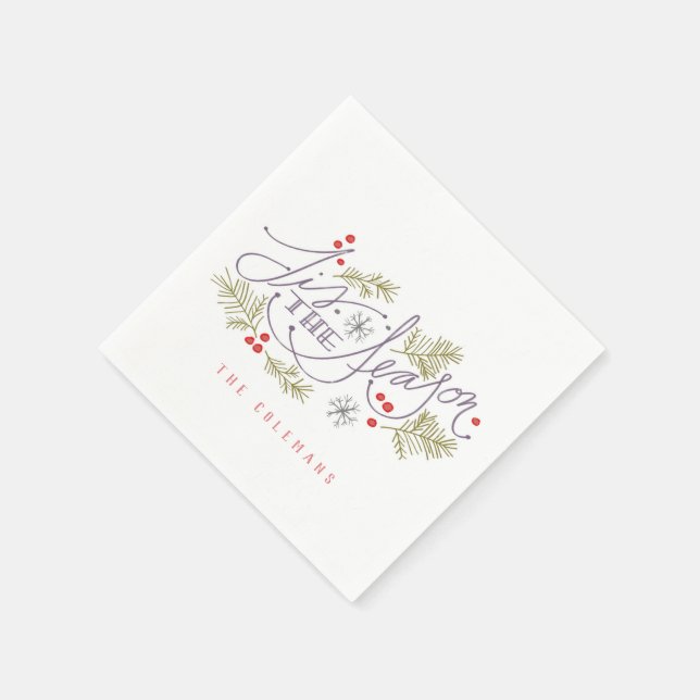 Tis Season Pappersservett (Hörn)