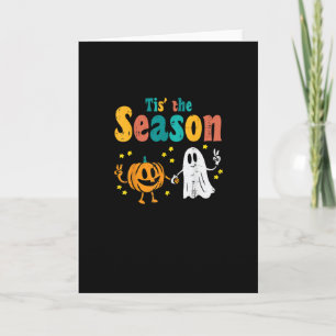 Tis Season Pumpalatt Fall Softboll Kort