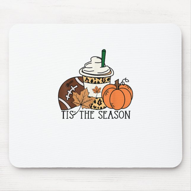 Tis Season Pumpkin Thanksgiving Football Minim Musmatta (Framsidan)