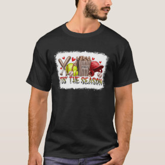 Tis Season Softball Game Day-Sportfantasten Softba T Shirt