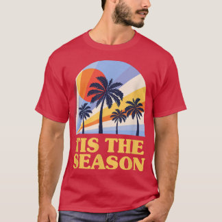 Tis SEAson Sommaren Tropical Travel Beach Resa V T Shirt
